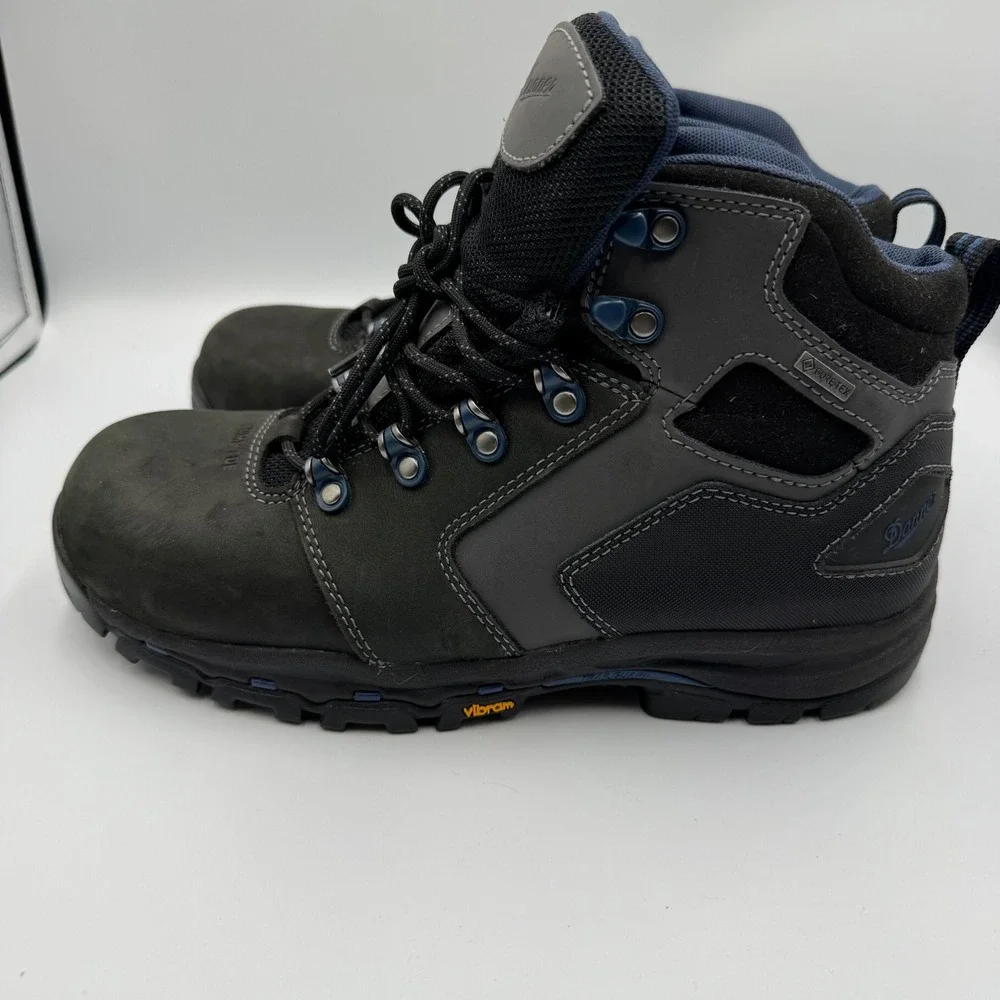 Danner Work Boots Mens 8.5 Black Vicious 4.5 NMT Comp Toe Gore-Tex 13864 EH
